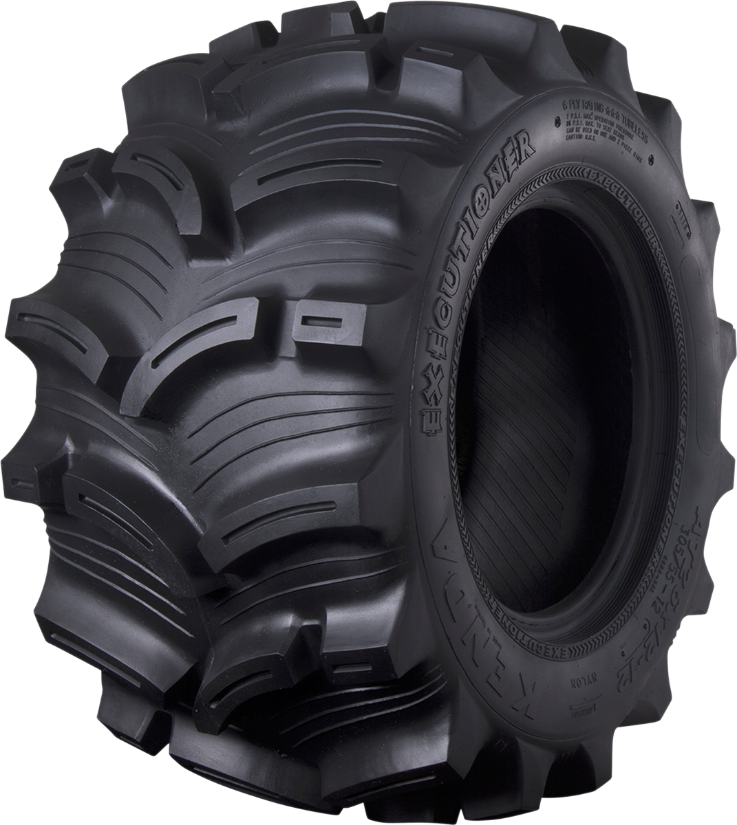 KENDA K538 Executioner Front ATV Tire - 28x9-14, 6 Ply with Reinforced Knobs