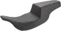 SADDLEMEN Step-Up Seat - Full Lattice Stitch - Black 897-07-175