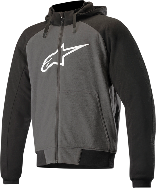 ALPINESTARS Chrome Sport Hoodie - Gray/Black/White - Small 4200918-1432-S
