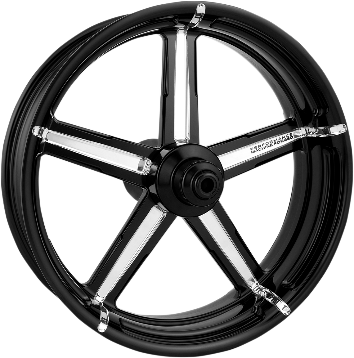 PERFORMANCE MACHINE (PM) Wheel - Formula - Front - Dual Disc/with ABS - Platinum Cut™ - 18x5.5 1204-7814R-FRM-BMP
