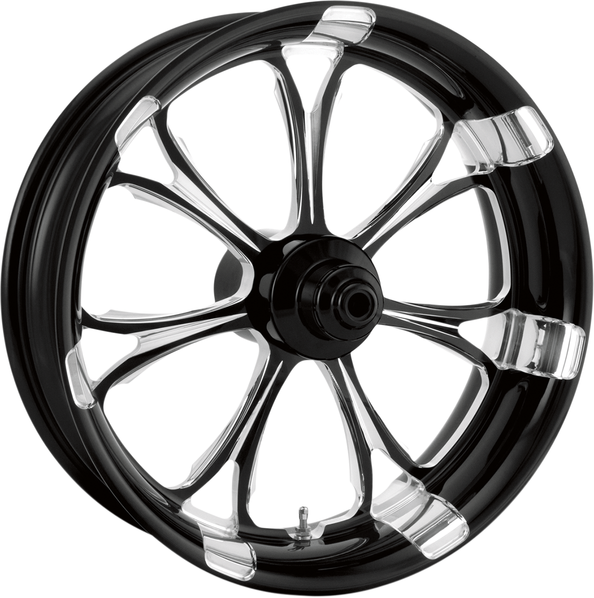 PERFORMANCE MACHINE (PM) Wheel - Paramount - Front - Dual Disc/with ABS - Platinum Cut™ - 18x5.5 1204-7814R-PAR-BMP