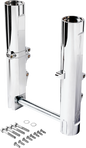 PERFORMANCE MACHINE (PM) Fork Legs - Chrome - Lower - Dual Disc 0208-2173-CH