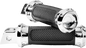PERFORMANCE MACHINE (PM) Overdrive Foot Pegs - Driver - Chrome - FL/FX 0035-1243M-CH
