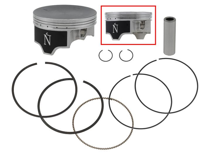 NAMURA Honda +0.50 Piston Kit - Engine Rebuild Part NA-10095-2