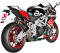 AKRAPOVIC Evolution Exhaust - Titanium/Carbon Fiber S-A10E8-RC