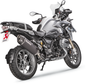 AKRAPOVIC Slip-On Line Muffler - Black - Titanium - R1200GS/Adventure S-B12SO16-HAABL