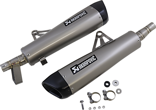 AKRAPOVIC Titanium Mufflers S-T12SO4-HCQT