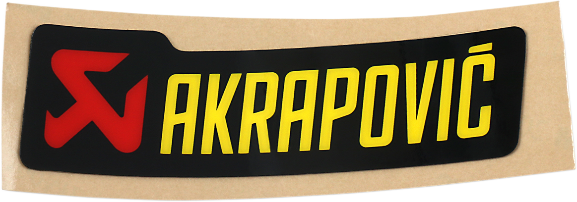 AKRAPOVIC Replacement Sticker P-HST3PO
