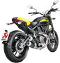 AKRAPOVIC Ducati Scrambler Titanium Muffler S-D8SO4-CUBTBL/1