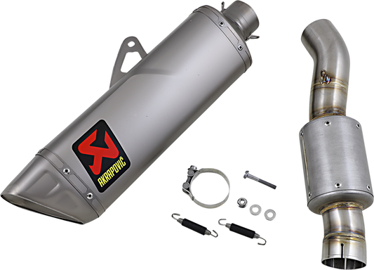 AKRAPOVIC Track Day Muffler - Titanium S-H10SO25-APLT/TD