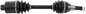 ALL BALLS AB8-PO-8-302 Extreme Duty Rear Axle for Sportsman, Worker & Super Utility Vehicles