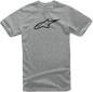 ALPINESTARS Ageless T-Shirt - Heather Gray/Black - XL 1032720301126XL