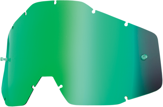 100% Accuri/Strata Junior Lens - Green Smoke Mirror 51003-005-02