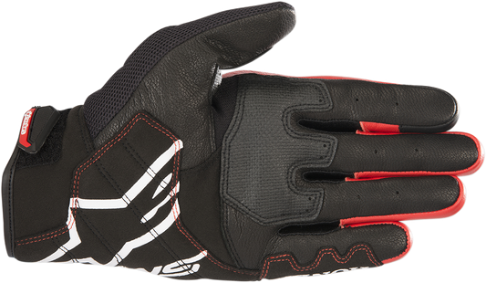 ALPINESTARS Honda SMX-2 Air Carbon V2 Gloves - Black/Red - 3XL 3567818-13-3X