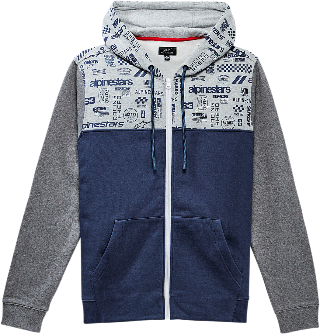 ALPINESTARS Perpetuity Hoodie - Navy - Medium 12305317070M