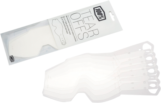 100% Accuri/Racecraft/Strata Tear-Offs - Laminated - (2) 7 Pack 59013-00001