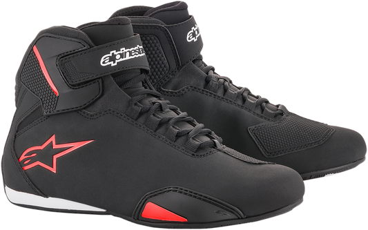 ALPINESTARS Sektor Shoes - Black/Red - US 13.5 / EU 47.5 2515518-13-13.5