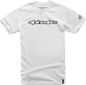 ALPINESTARS Wordmark T-Shirt - White/Black - XL 1036720152010XL
