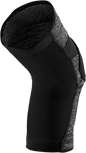 100% Ridecamp Knee Guards - Heather Gray/Black - Small 70001-00005