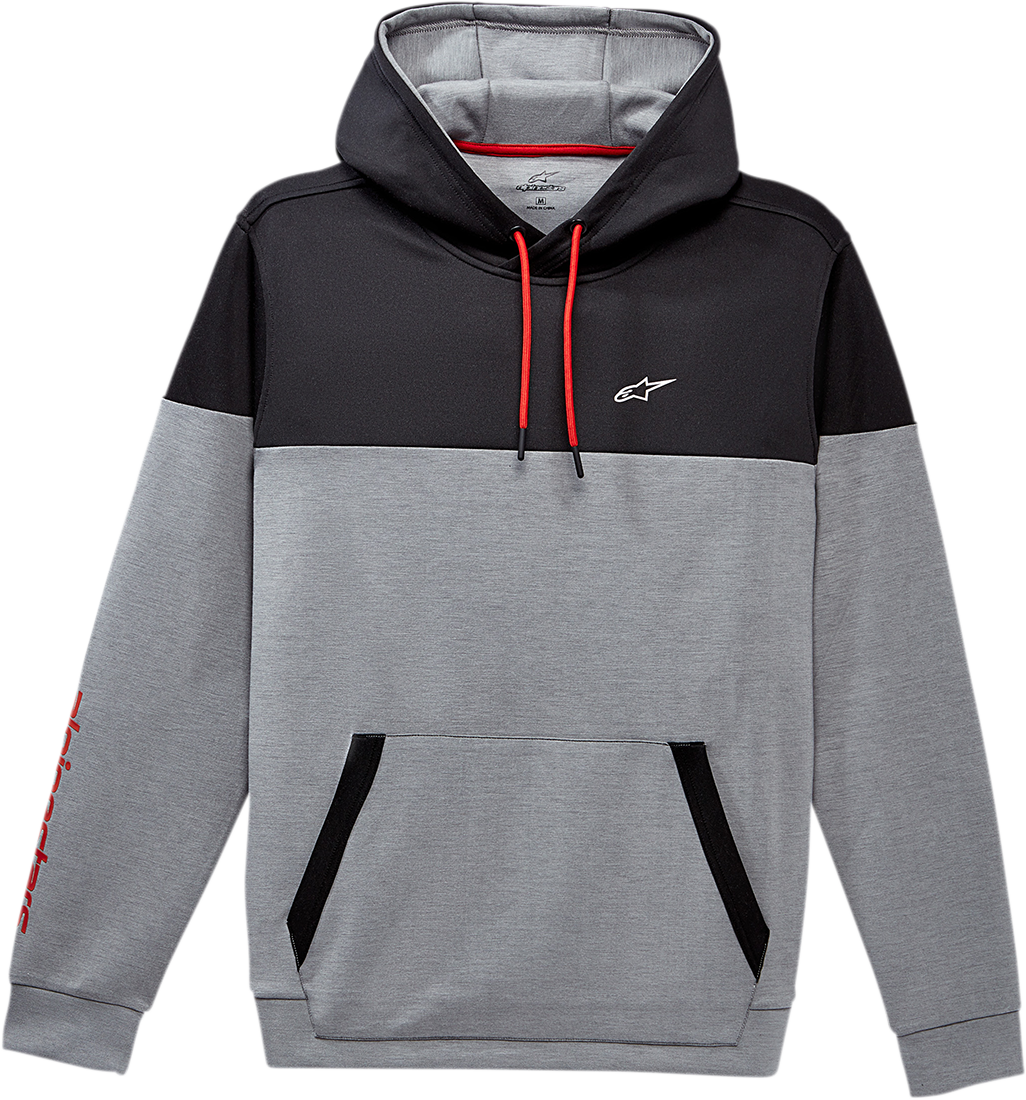 ALPINESTARS Focus Pullover Hoodie - Heather Gray - XL 1230512001026XL