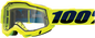 100% Accuri 2 Enduro Goggle - Dual Pane - Fluo Yellow - Clear Lens 50015-00003