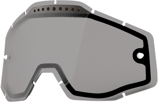 100% Accuri/Racecraft/Strata Lens - Vented - Dual Pane - Smoke 59009-00002