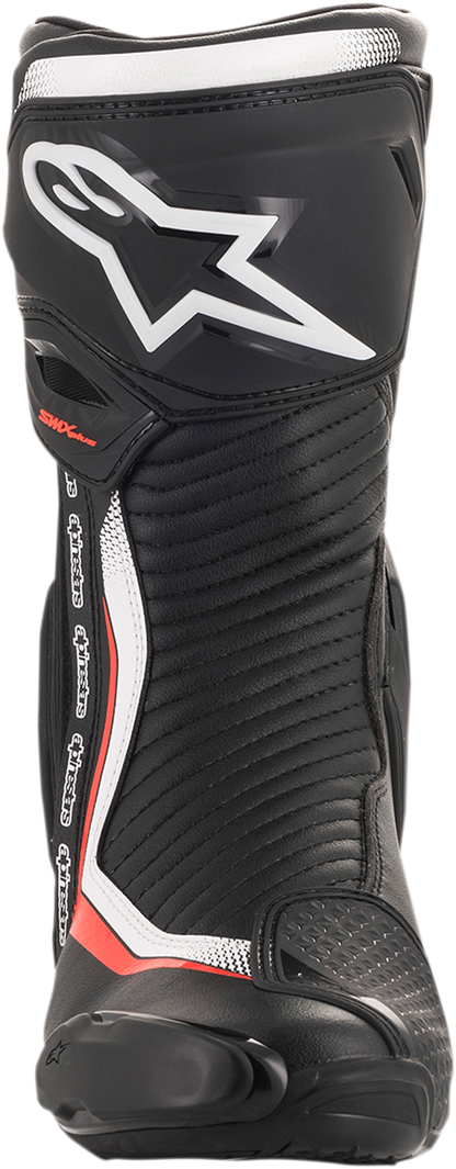 ALPINESTARS SMX Plus Boots - Black/White/Red Fluorescent - US 7.5 / EU 41 2221019-1231-41