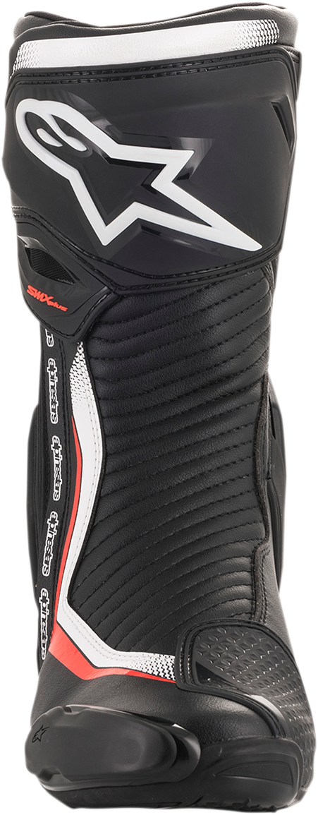 ALPINESTARS SMX Plus Boots - Black/White/Red Fluorescent - US 9.5 / EU 44 2221019-1231-44