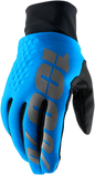 100% Hydromatic Brisker Gloves - Blue - Medium 10018-00006