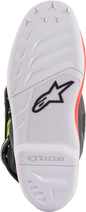 ALPINESTARS Youth Tech 7S Boots - Black/Gray/Red/White/Yellow - US 8 / EU 42 2015017-9058-8