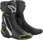 ALPINESTARS SMX Plus Vented Boots - Black/White/Yellow - US 6.5 / EU 40 2221119-125-40
