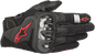 ALPINESTARS SMX-1 Air V2 Gloves - Black/Fluo Red - Medium 3570518-1030-M