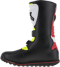 ALPINESTARS Tech-T Boots - White/Red/Yellow Fluorescent/Black - US 7 / EU 40.5 2004017-2351-7
