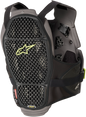 ALPINESTARS A-4 Max Chest Guard - Black/Anthracite/Yellow Fluo - XS/S 67015201155XS/S