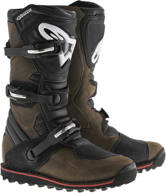 ALPINESTARS Tech-T Boots - Brown/Black - US 10 / EU 44.5 2004017-818-10