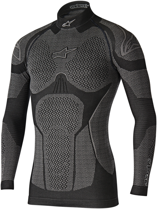 ALPINESTARS Ride Tech Winter Long-Sleeve Underwear Top - Black/Gray - M/L 4752117106-M/L