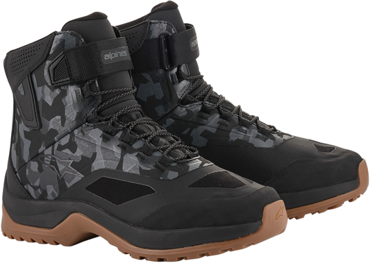 ALPINESTARS CR-6 Drystar® Shoes - Black/Gray/Gunmetal - US 14 2611020908414