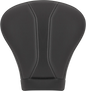SADDLEMEN Dominator Pillion Pad - Extended Reach/Touring - Black w/ Gray Stitching - FL '08-'25 808-07B-0142EXT