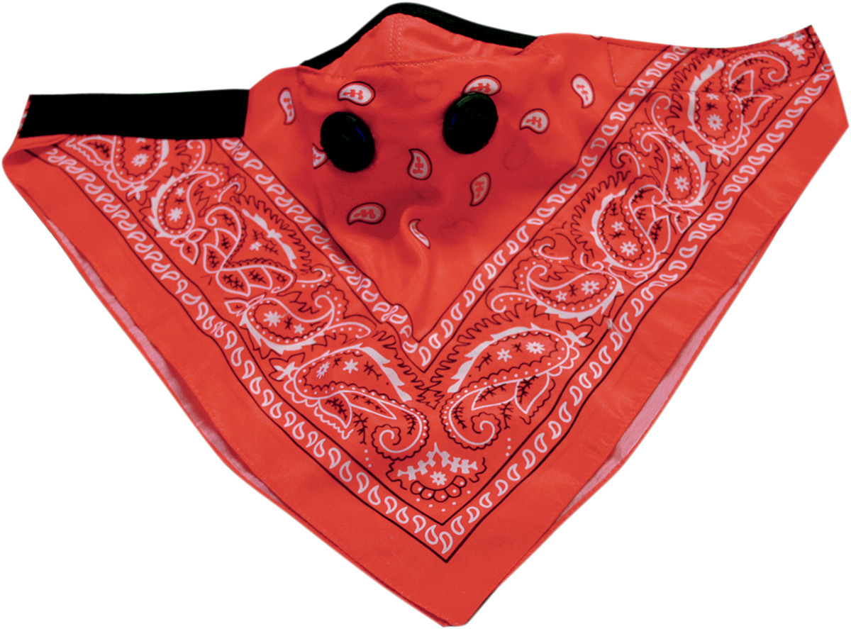 ATV-TEK Bandana Dust Mask - Red BDMRED