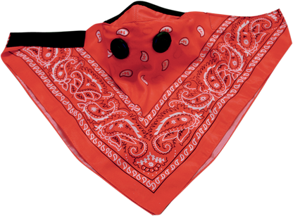ATV-TEK Bandana Dust Mask - Red BDMRED