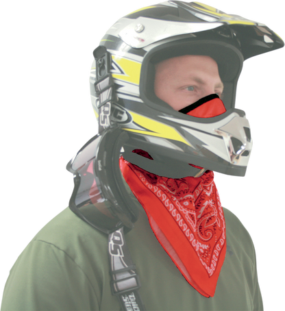 ATV-TEK Bandana Dust Mask - Red BDMRED