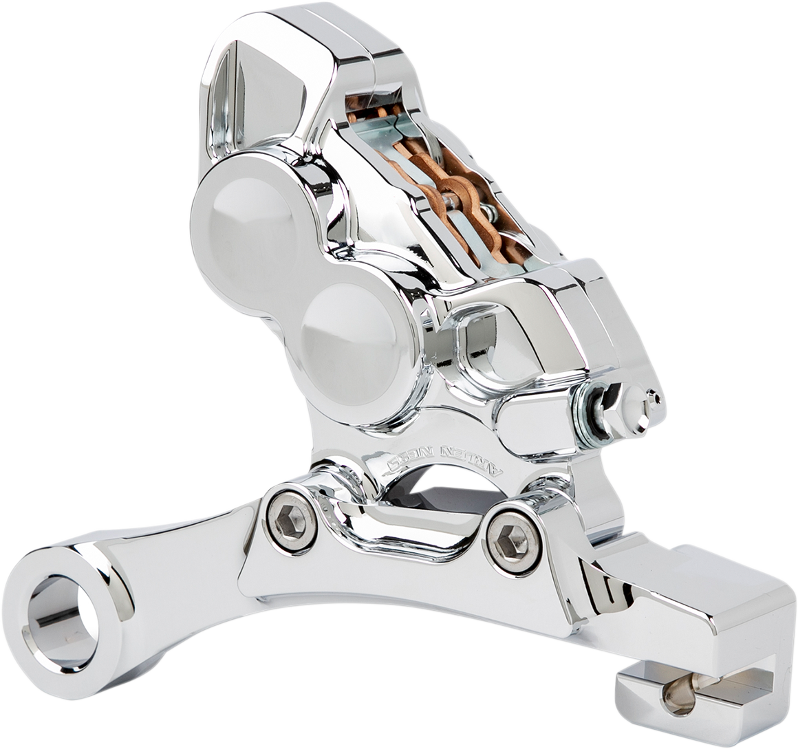 ARLEN NESS 4-Piston Rear Brake Caliper for 11.8-inch Rotors – Chrome, Part Number 02-324
