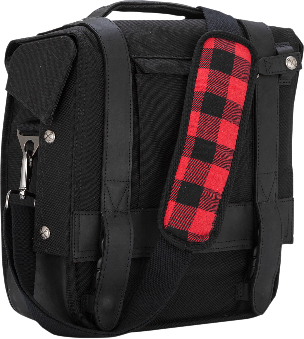 BURLY BRAND Voyager Detachable Cordura® Saddlebag - Black B15-1000B
