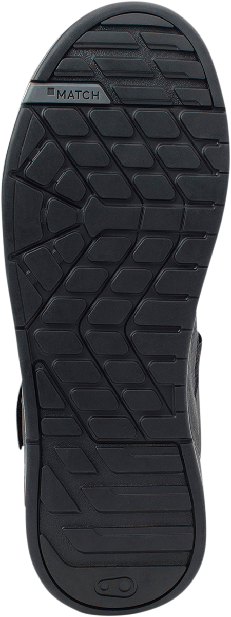 CRANKBROTHERS Stamp BOA® Flat Shoes - Black/Gold - US 7 STB01080A-7.0