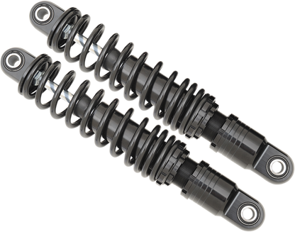 DRAG SPECIALTIES SHOCKS Premium Ride-Height Adjustable Shocks - 11" - Black - Standard - Black C16-0160AB