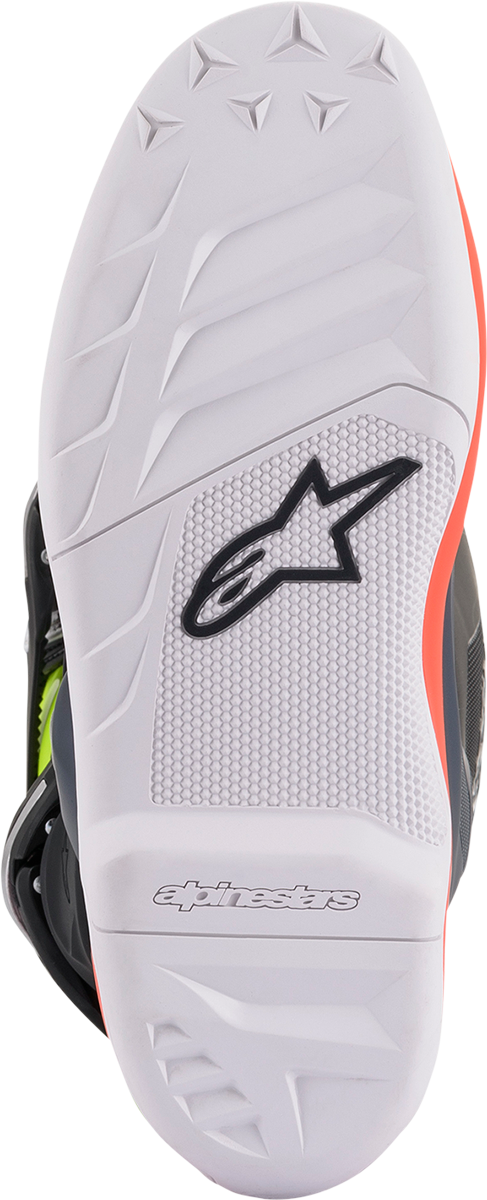 ALPINESTARS Youth Tech 7S Boots - Black/Gray/Red/White/Yellow - US 3 / EU 35.5 2015017-9058-3