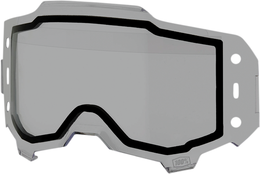100% Armega Forecast Lens - Dual Pane - Smoke 59064-00002