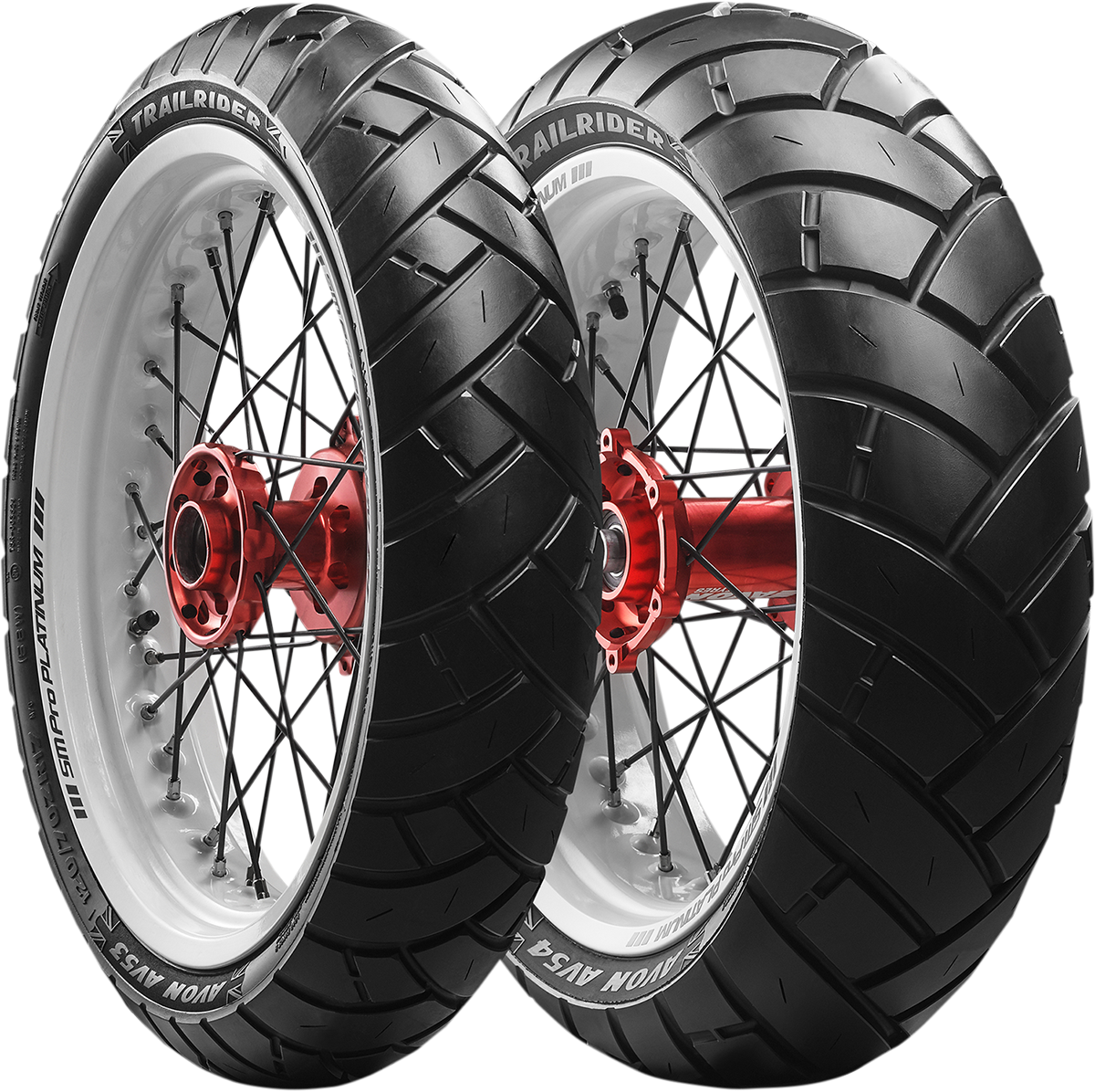 AVON Trailrider Rear Tire 140/80-18 70S - Enhanced Grip and Handling