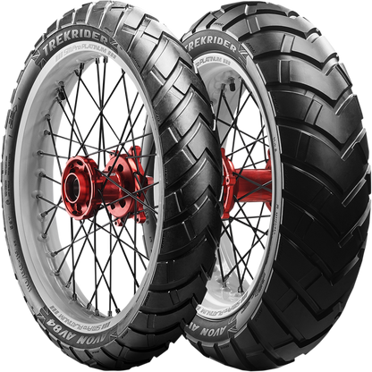 AVON Trekrider Front Tire 120/70-19 60V for Dual-Sport and Adventure Riding