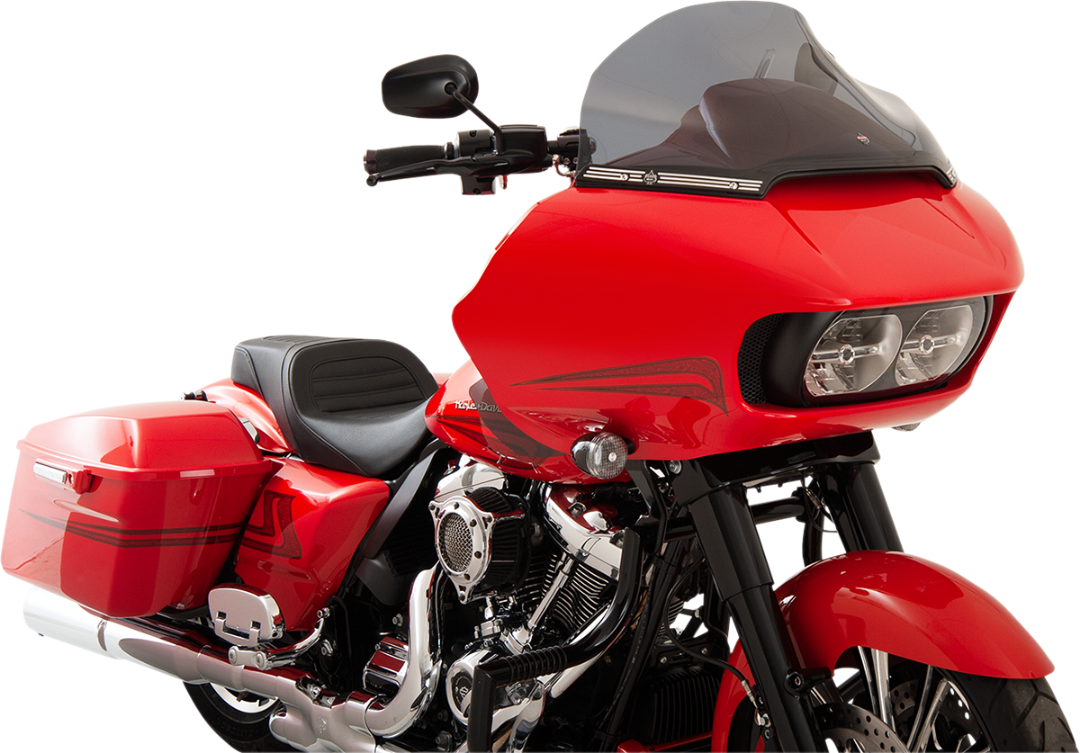 KLOCK WERKS Sport Flare® Windshield - 14" - Dark Smoke - '15-'25 FLTR KWW-01-0317
